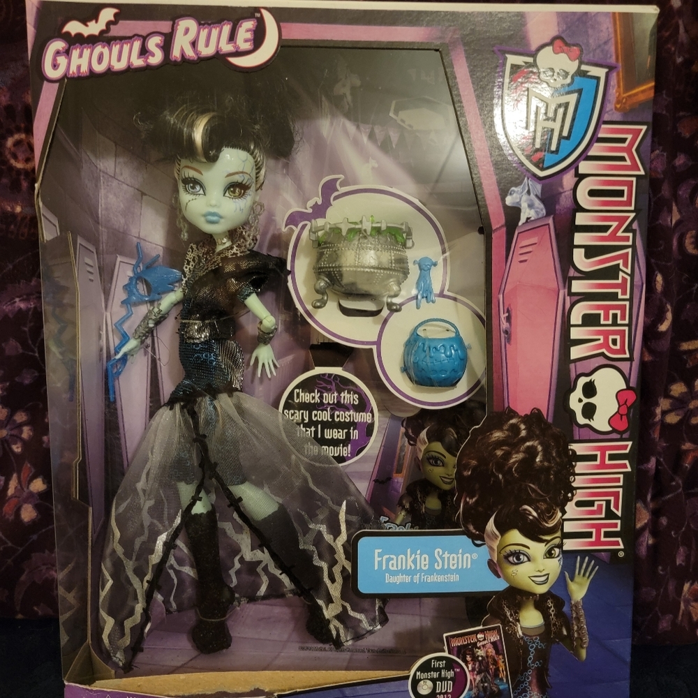 Ghouls Rule Monster High Frankie Stein